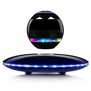 スピーカー 磁気浮上 スピーカーBluetooth スピーカー ポータブルスピーカー LEDライトナイトライト 360°回転/カラフルなLE｜jiatentusa