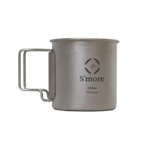 S'more(スモア) Titanium Mug シングルマグ チタンマグ チタンマグカップ 220ml 300ml チタン製 アウトドア｜jiatentusa