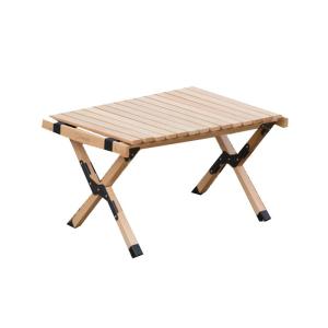 S'more(スモア) Woodi Roll Table キャンプ テーブル ウッドロールテーブル 木製 アウトドア テーブル 折りたたみ｜jiatentusa