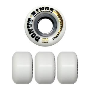 Donut Rings 83A 53mm White ドーナッツリング 静音重視 ソフトウィール｜jiatentusa