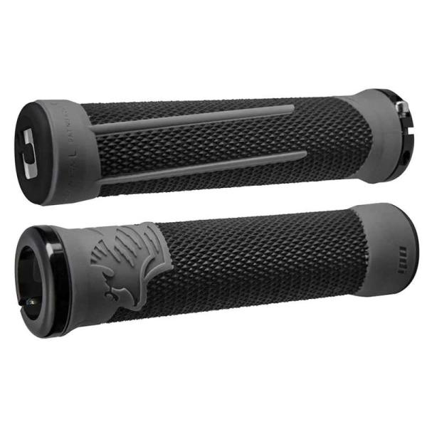 AG2 AARON GWIN V2.1 LOCK ON GRIPS BLACK/GRAPHITE
