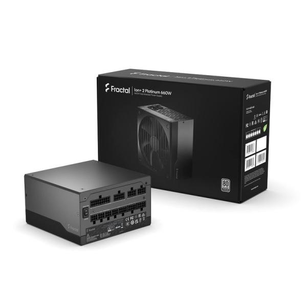 Fractal Design Ion+ 2 Platinum 660W PC電源ユニット 80PLU...