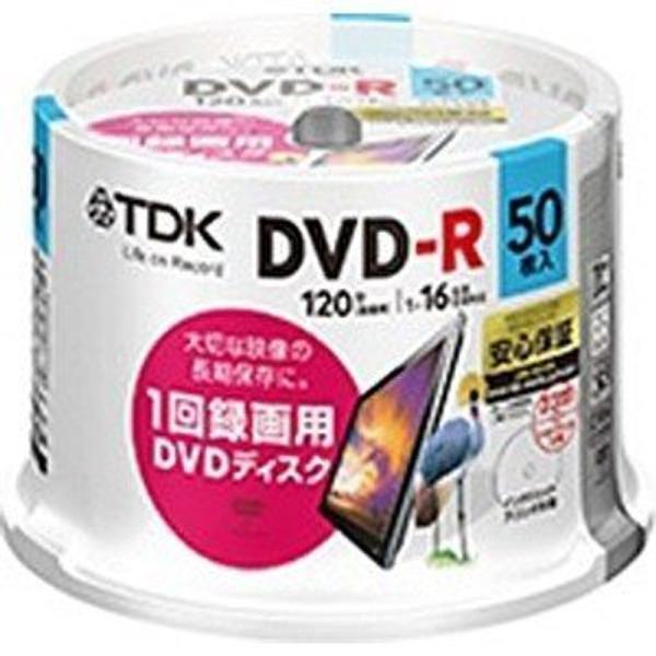 TDK ビックカメラグループオリジナル録画用DVD-R 1-16倍速 50枚 CPRM対応インクジェ...
