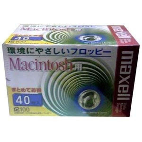 マクセル 3.5インチ 2HD フロッピーディスク Macintosh用フォーマット済 40枚パック...