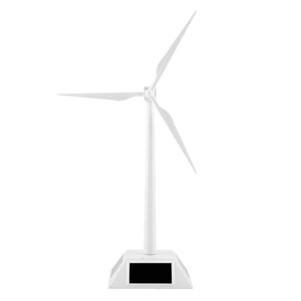 風車モデル ソーラー風車 風力発電 ソーラー発電おもちゃ 科学実験 自由研究 ソーラー電源風車/風力...
