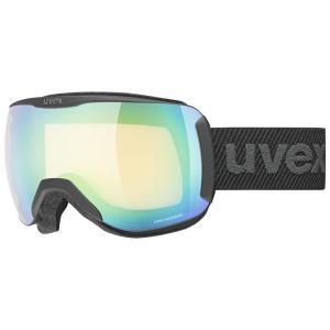 ウベックス スキースノーボードゴーグル ユニセックス 調光ミラーレンズ 眼鏡使用可能 アジアンフィット downhill 2100 V ブラ｜jiatentusa