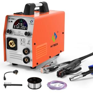 ANDELI 半自動溶接機 120AノンガスMIG/アーク溶接/lift TIG 100V/200V