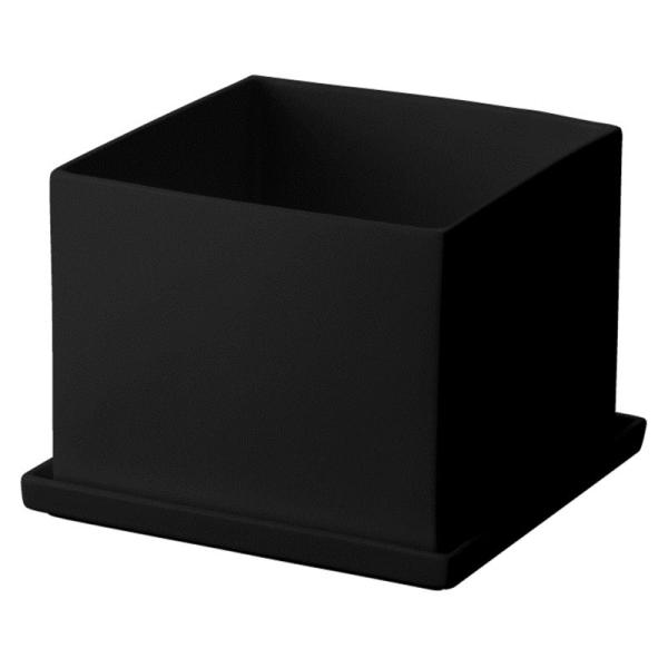 TFL030BK POLA-LL(トレイ付) Cube BK ポーラ 鉢カバー(花器) TFL030...