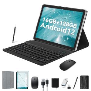 2023最新2-in-1Android12タブレット10インチ5GWiFiモデルFEONAL Pad...