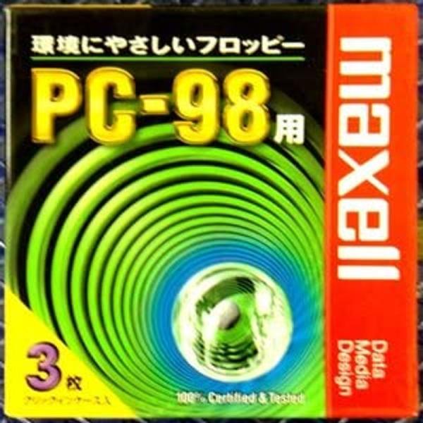 マクセル 3.5インチ 2HD フロッピーディスク NEC PC-98用MS-DOSフォーマット(9...