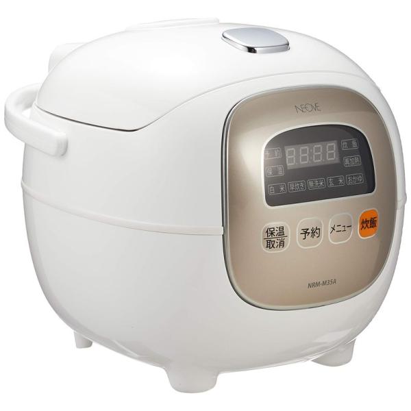 ネオーブ 炊飯器 3.5合 ホワイト NRM-M35A (NEOVE)