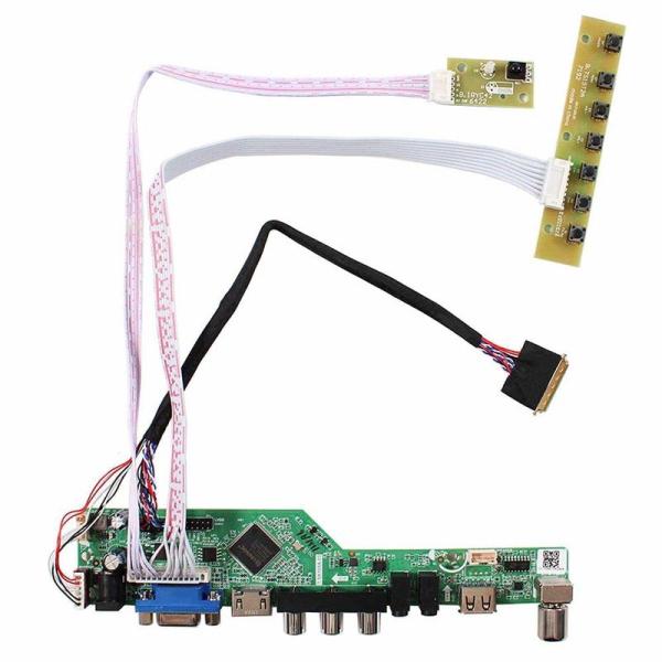VSDISPLAY HDMI VGA AV USB LCDコントローラー基板 対応 N070ICG-...