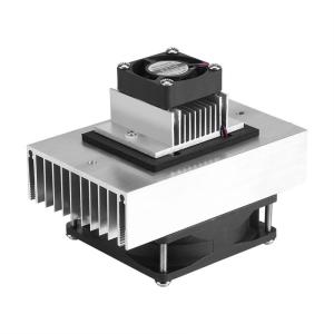 DC12V 6A 熱電ペルチェ 半導体冷凍システム 半導体冷却装置 冷凍器 伝導モジュール ファン 冷却ユニット 冷却システムキット DIY