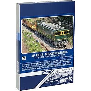 TOMIX Nゲージ JR EF65 1000形 1124号機 トワイライト色 グレー台車 7175 鉄道模型 電気機関車
