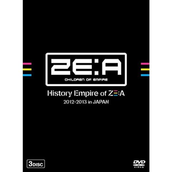 ZE:A History Empire of ZE:A 2012-2013 in JAPAN DVD