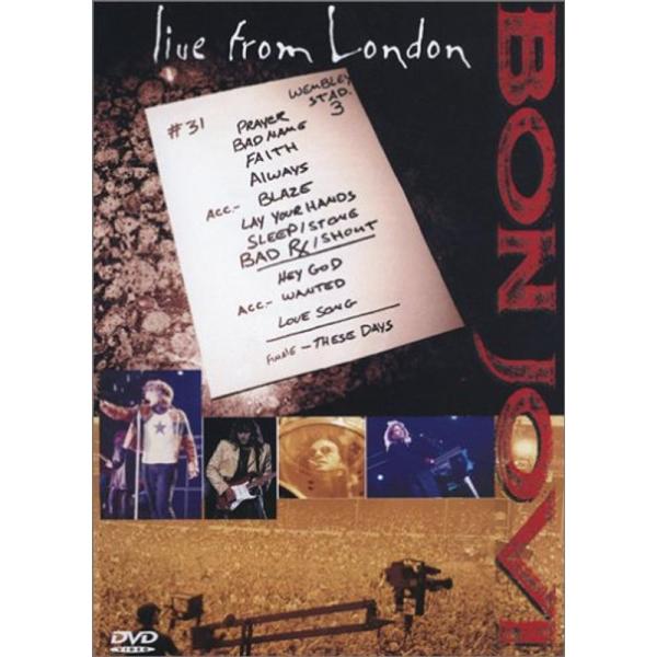 ライブ・フロム・ロンドン-ウェンブリー・スタジアム1995- DVD