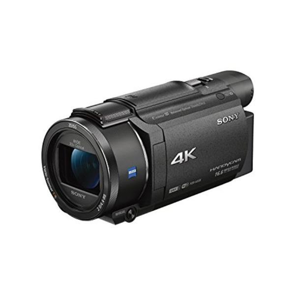 ソニー ビデオカメラ FDR-AX55 4K 64GB 光学20倍 ブラック Handycam FD...