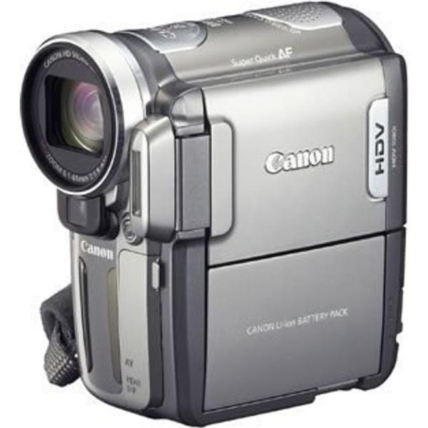 Canon ハイビジョンデジタルビデオカメラ iVIS (アイビス) HV10 バーニッシュシルバー...