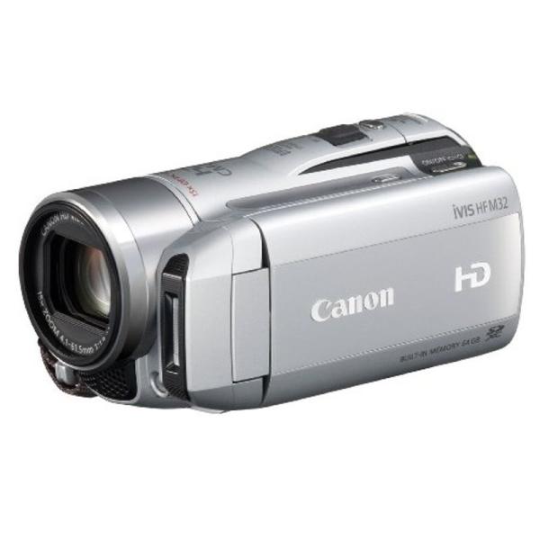 Canon デジタルビデオカメラ iVIS HF M32 スノーシルバー IVISHFM32SL