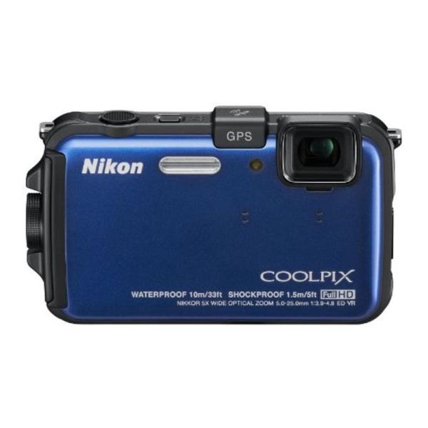 Nikon デジタルカメラ COOLPIX (クールピクス) AW100 オーシャンブルー AW10...