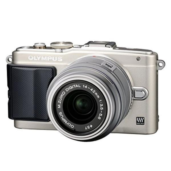 OLYMPUS ミラーレス一眼 PEN Lite E-PL6 レンズキット シルバー E-PL6 L...