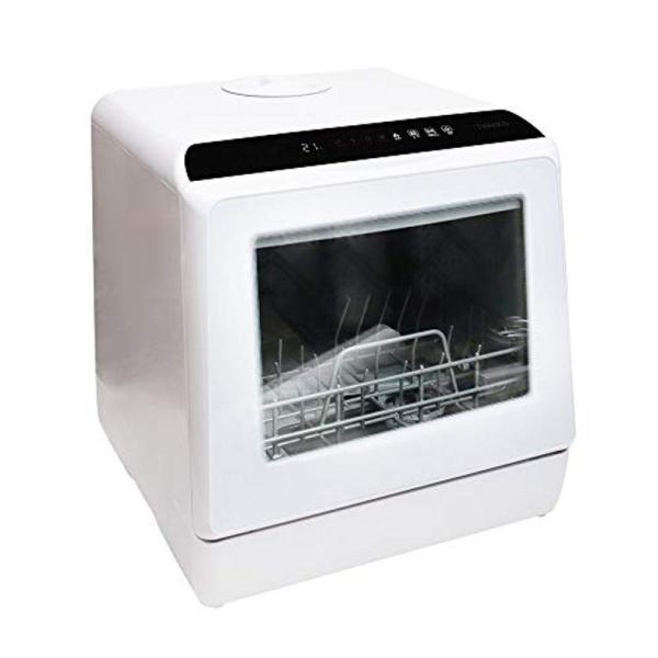 THANKO 水道いらずのタンク式食器洗い乾燥機 「ラクア」 (ホワイト) 2カラー