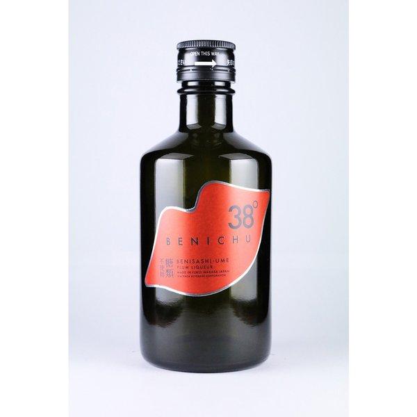ノンシュガー 梅酒 BENICHU38° 300ml ベニチュー38度 無糖梅酒 産地直送 福井県産...