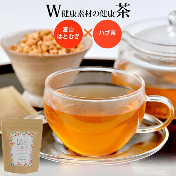 富山 はとむぎ茶 ティーバッグ 1袋 32包入 ノンカフェイン 健康茶 国産 ハトムギ 産地直送 J...