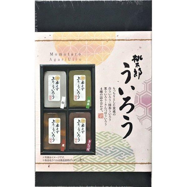 贈答 ギフト ういろう 詰合せ 4個入 メーカー直送 白ういろう 抹茶外郎 栗外郎 きんつば外郎 送...