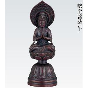 5寸 聖観音菩薩像 合金製 純金メッキ 牧田秀雲作 高さ 15cm 高岡銅器