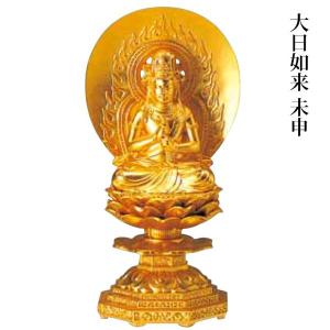 仏像 不動明王 フィギュア 合金製 純金メッキ 牧田秀雲作 高さ 21cm