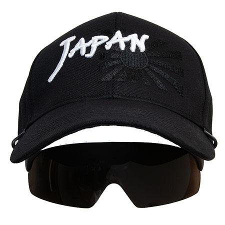 海上自衛隊JAPAN帽子　黒Ver.(一般)Ｆ　クリップサングラス付　C39-TZ-C