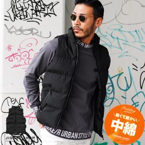 中綿ベスト メンズ アウター ダウンベスト ジャケット