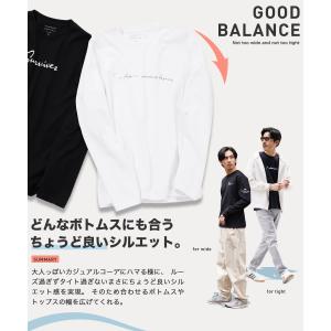 ロンT Tシャツ メンズ トップス カットソー...の詳細画像1
