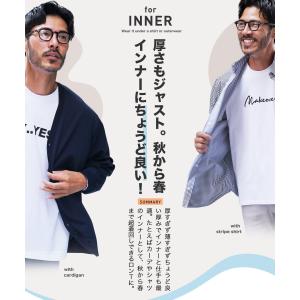 ロンT Tシャツ メンズ トップス カットソー...の詳細画像2
