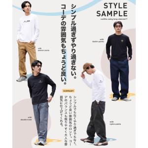 ロンT Tシャツ メンズ トップス カットソー...の詳細画像3