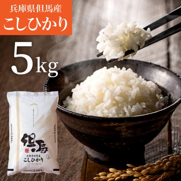 令和7年産 新米 食味 特Ａ 兵庫県 但馬 コシヒカリ 天空の城 竹田城 コウノトリコシヒカリ 5k...