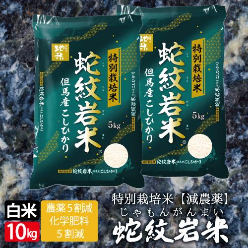 新米 令和7年産  テレビでも紹介されました！ 蛇紋岩 送料無料  5kg×2袋 10kg　ランキン...