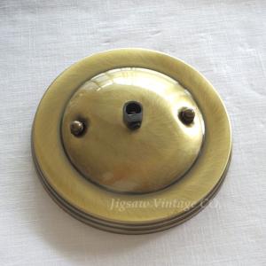 アンティーク 照明 アンティーク色 シーリングカバー