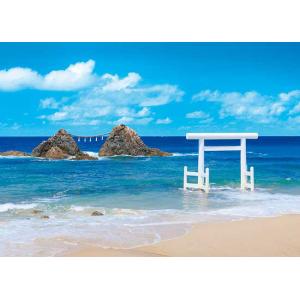 ジグソーパズル 500ピース 白い鳥居と夫婦岩 ー糸島ー  ［CP-JS］  APP-500-341