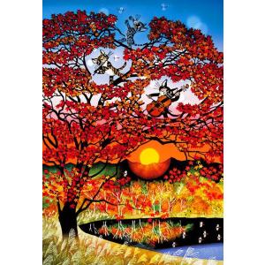 ジグソーパズル 1000ピース 藤城清治 生きるよろこび2011 (50x75cm