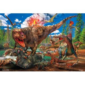 40ピース ティラノサウルスvsトリケラトプス ラージピース 26 38cm 40 0 ビバリー 梱60cm ジグソーパズル友蔵 通販 Yahoo ショッピング