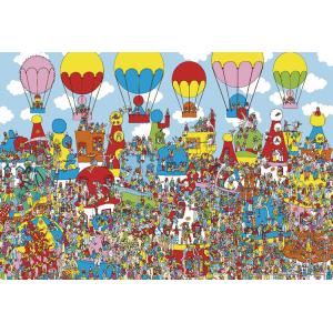 ジグソーパズル 1000ピース Where's Wally？ピエロのまちはおおさわぎ ［CP-HI］ ウォーリーをさがせ BEV-1000M-041