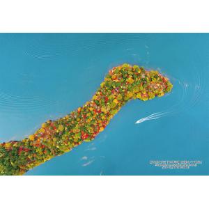 ジグソーパズル 300ピース 栃木県日光市「中禅寺湖 紅葉の八丁出島」  ［CP-JS］  CUT-...