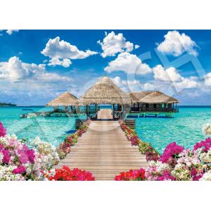 ジグソーパズル 500ピース ラグジュアリータイム-モルディブ   海外風景 EPO-06-308s