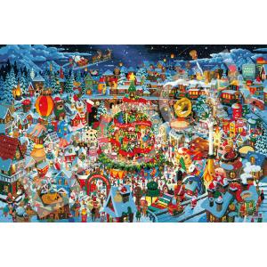 ジグソーパズル 1000ピース 探して！クリスマスタウンの奇跡  ［CP-CH］ 秋山正義 EPO-...