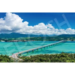ジグソーパズル 2016ピース 古宇利大橋とマリンブルーの海-沖縄  ［CP-NT］ 国内風景 EP...