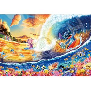 ジグソーパズル 300ピース リロ＆スティッチ Stitch -Sunset Surfing