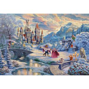 ジグソーパズル 1000ピース Beauty and the Beast's Winter Enchantment   美女と野獣 TEN-D1000-072