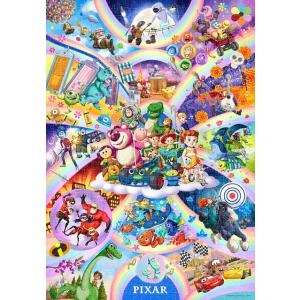 ピクサーオールキャラクターズ　ジグソーパズル　1000ピース　テンヨー テンヨー（Tenyo） 【新品】ジグソーパズル ピクサー Popping out